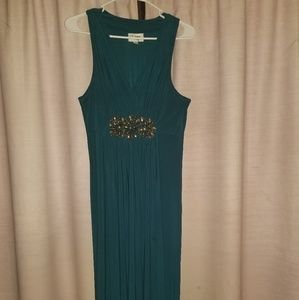 Blue maxi dress